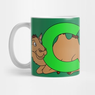 Letter C with Camel Mug